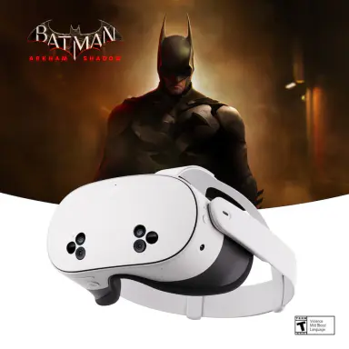 Meta Quest 3s With Batman Arkham Shadow